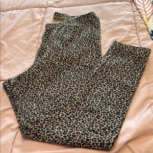 🤎 Old Navy Leopard Leggings Sz XL NEW